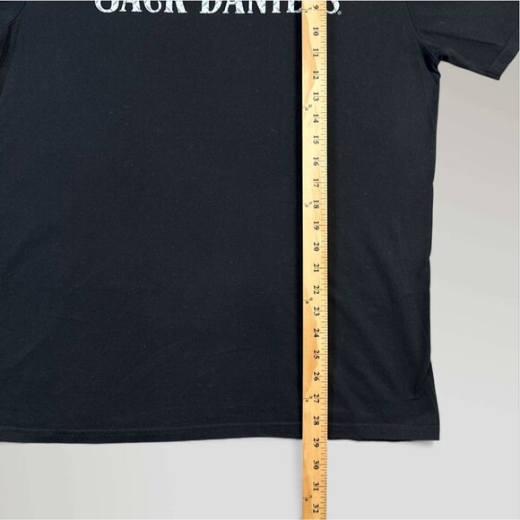 Jack Daniels T-Shirt Black Old No. 7 Whiskey 100% Cotton Unisex Size Large - Picture 5 of 5
